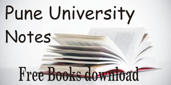Pune University Notes Free Books download